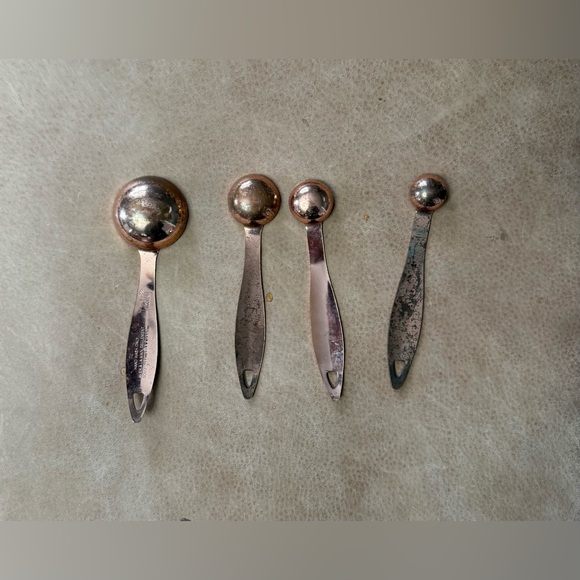 4Pc Giadzy Copper Plate Measuring Spoons - Picture 7 of 8